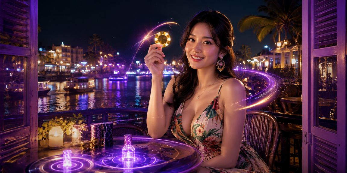 Người dùng thưởng thức cà phê và trải nghiệm cá cược trực tuyến tại vùng Mekong